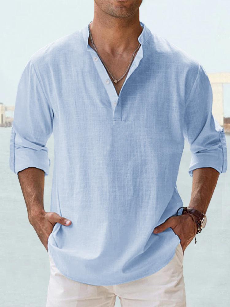 Mason Linen Shirt (1+1 FREE)