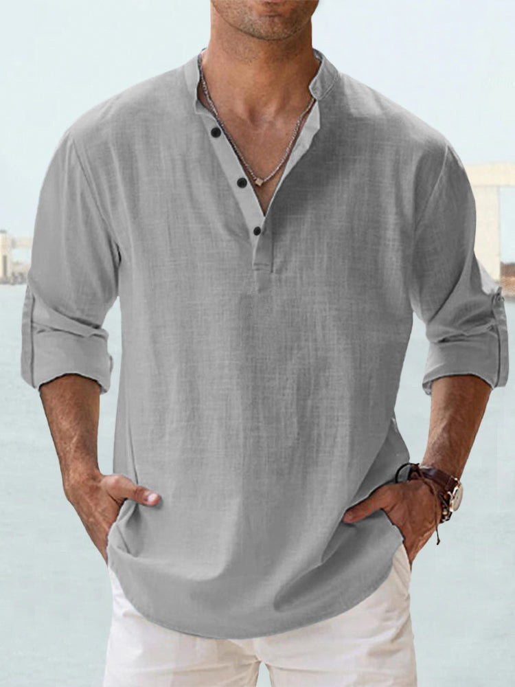 Mason Linen Shirt (1+1 FREE)