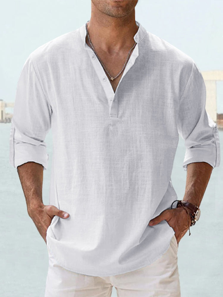 Mason Linen Shirt (1+1 FREE)
