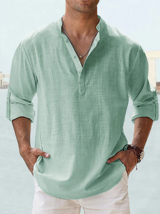 Mason Linen Shirt (1+1 FREE)