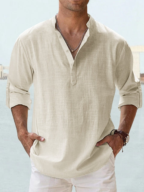 Mason Linen Shirt (1+1 FREE)
