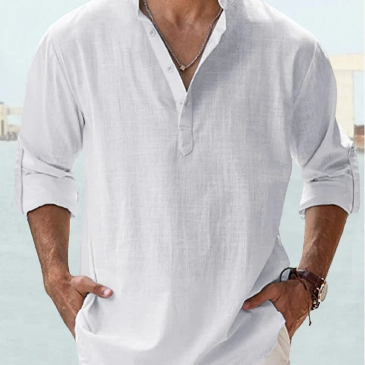 Mason Linen Shirt (1+1 FREE)