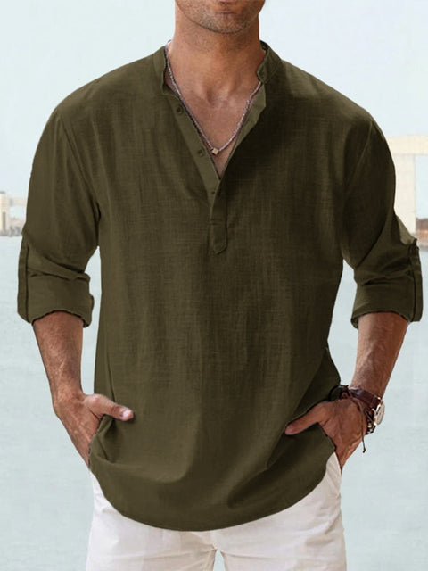 Mason Linen Shirt (1+1 FREE)