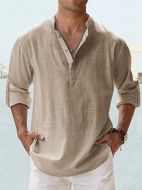 Mason Linen Shirt (1+1 FREE)