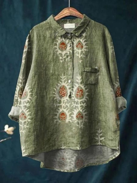 Sophia flower print blouse