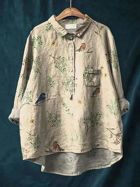 Sophia flower print blouse