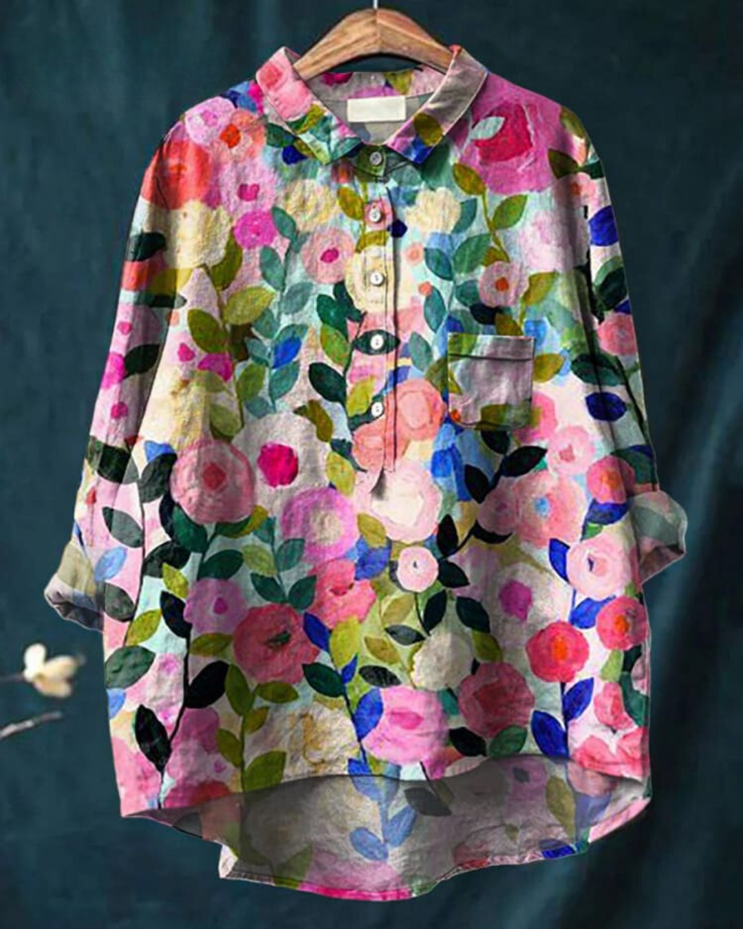 Sophia flower print blouse
