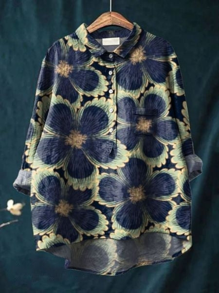 Sophia flower print blouse