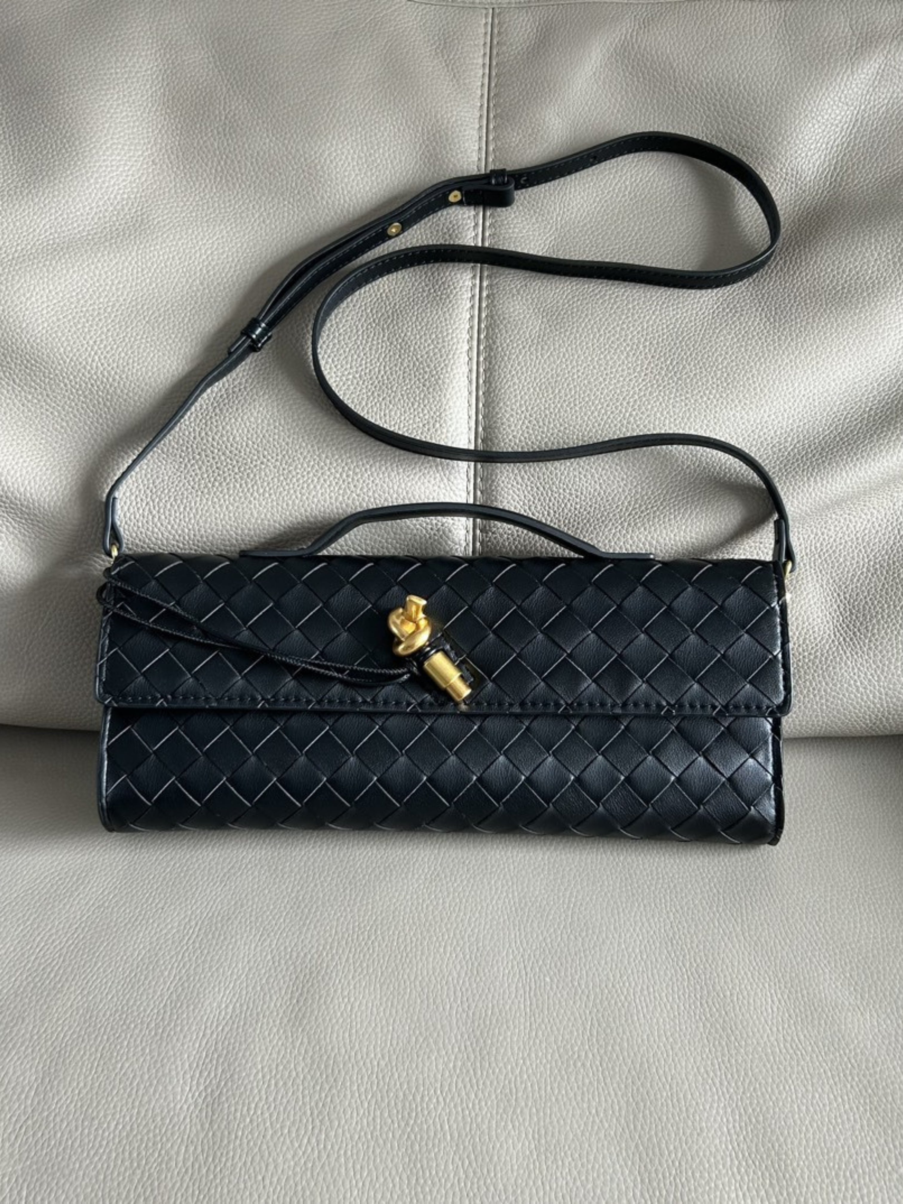 Zara Woven Clutch