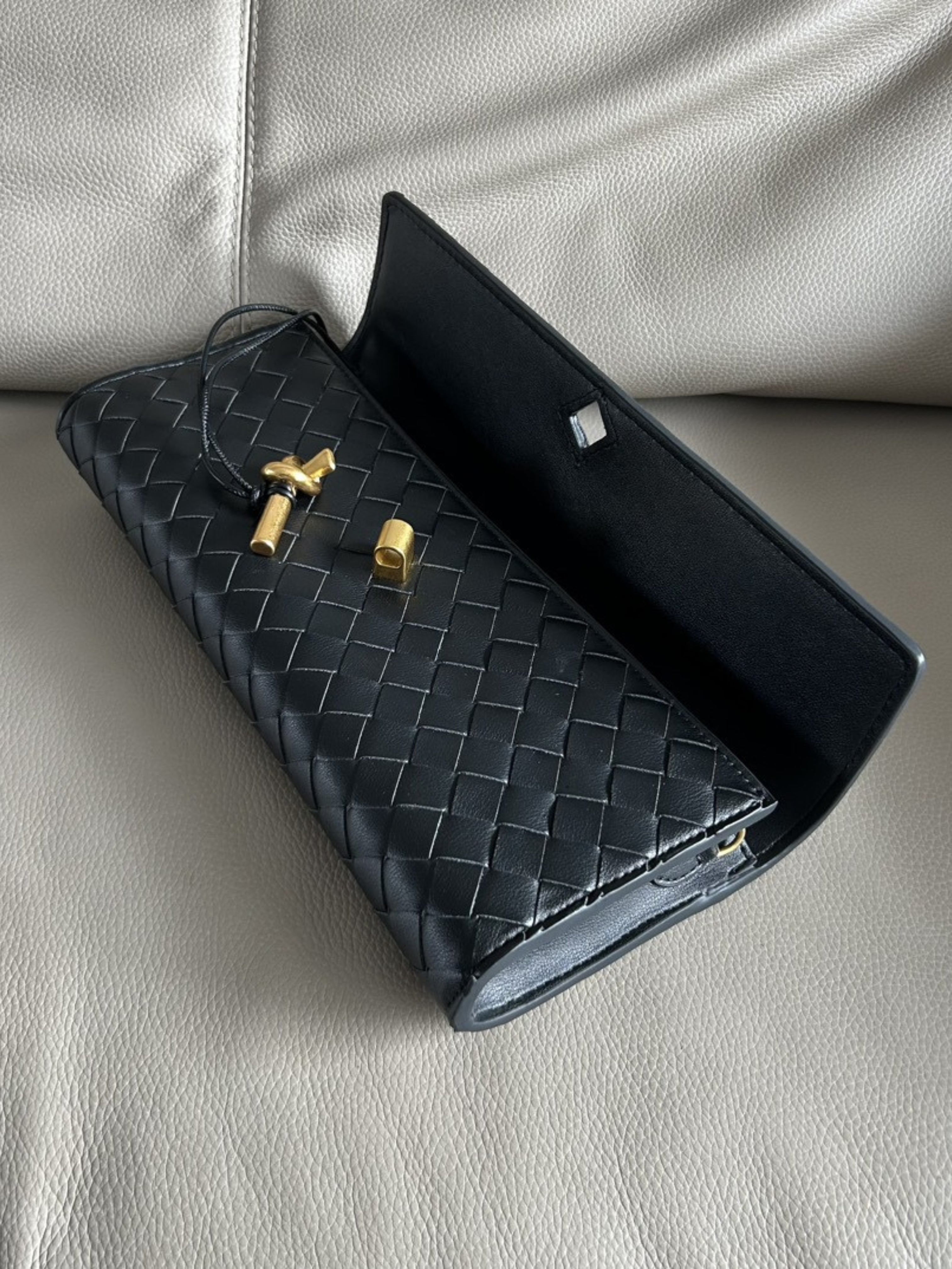 Zara Woven Clutch