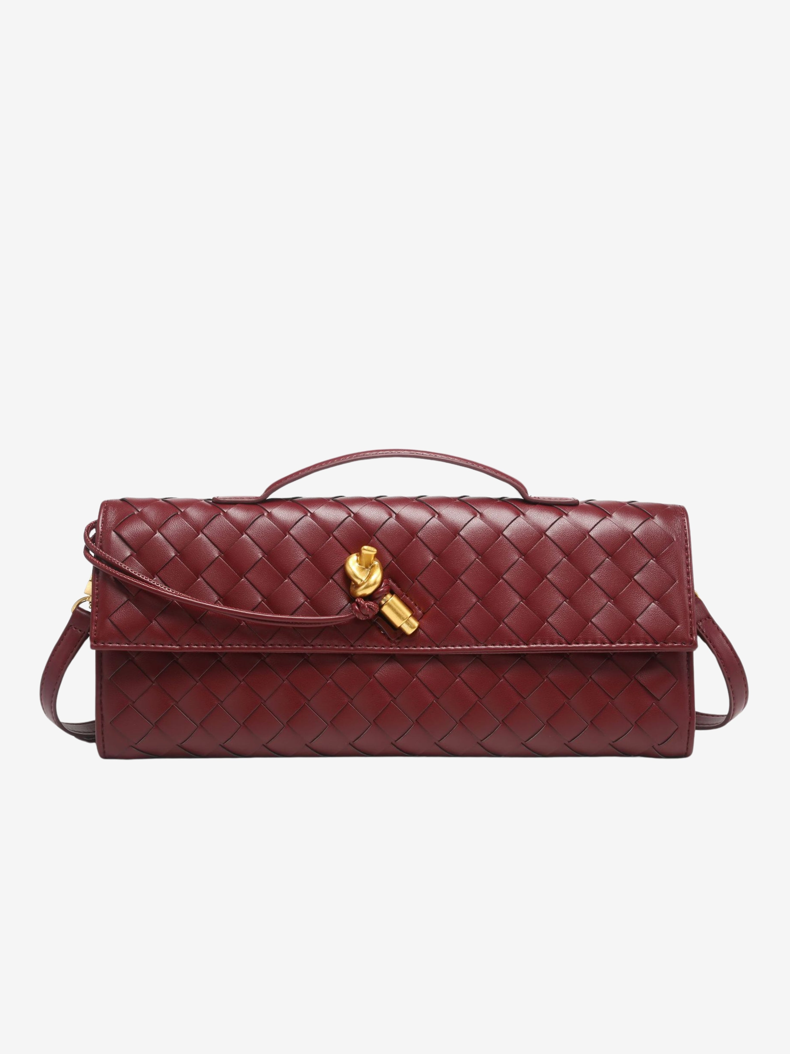 Zara Woven Clutch