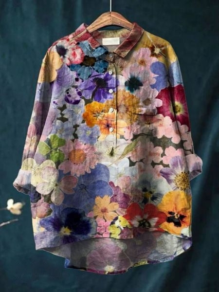 Sophia flower print blouse
