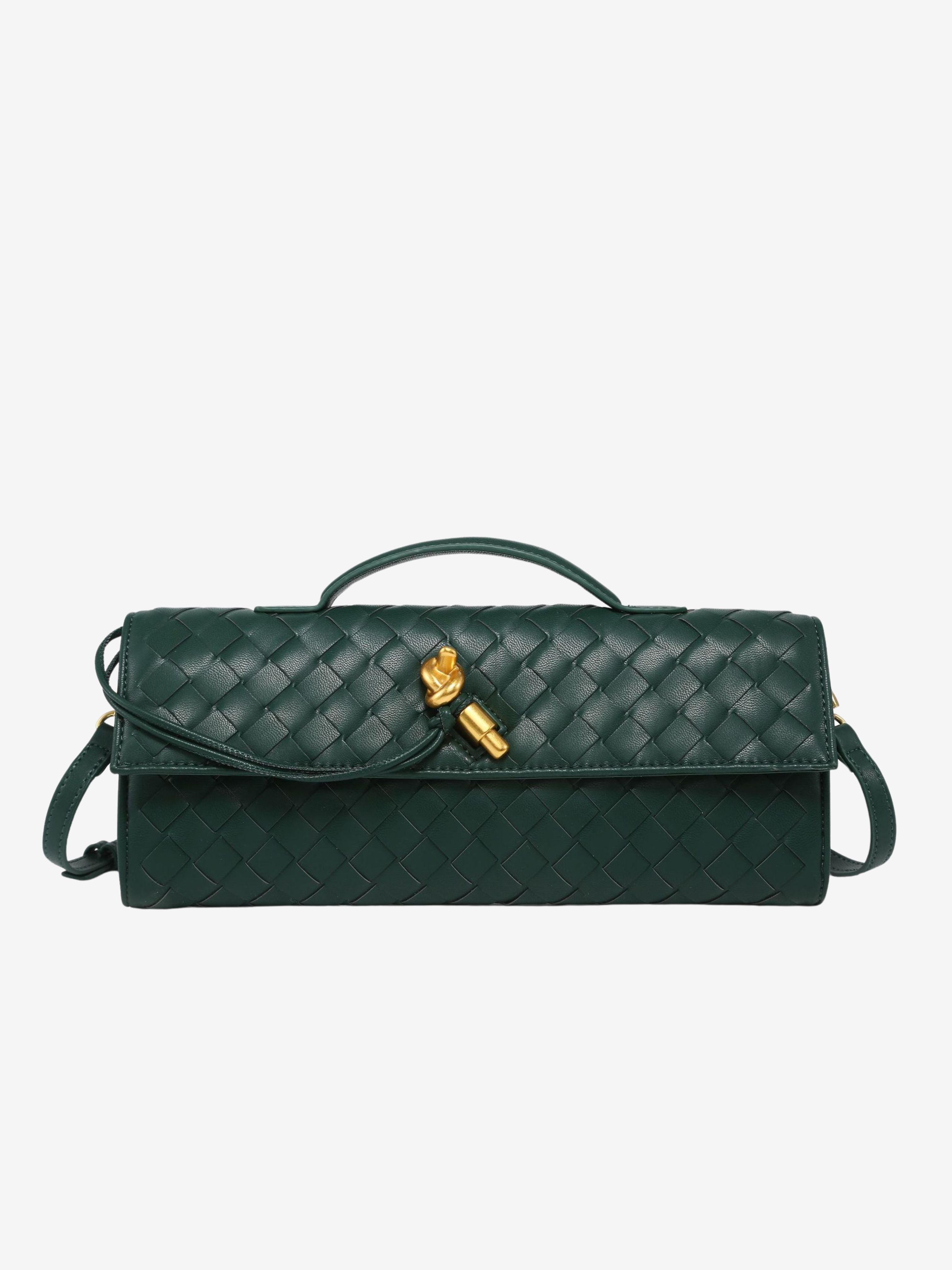 Zara Woven Clutch