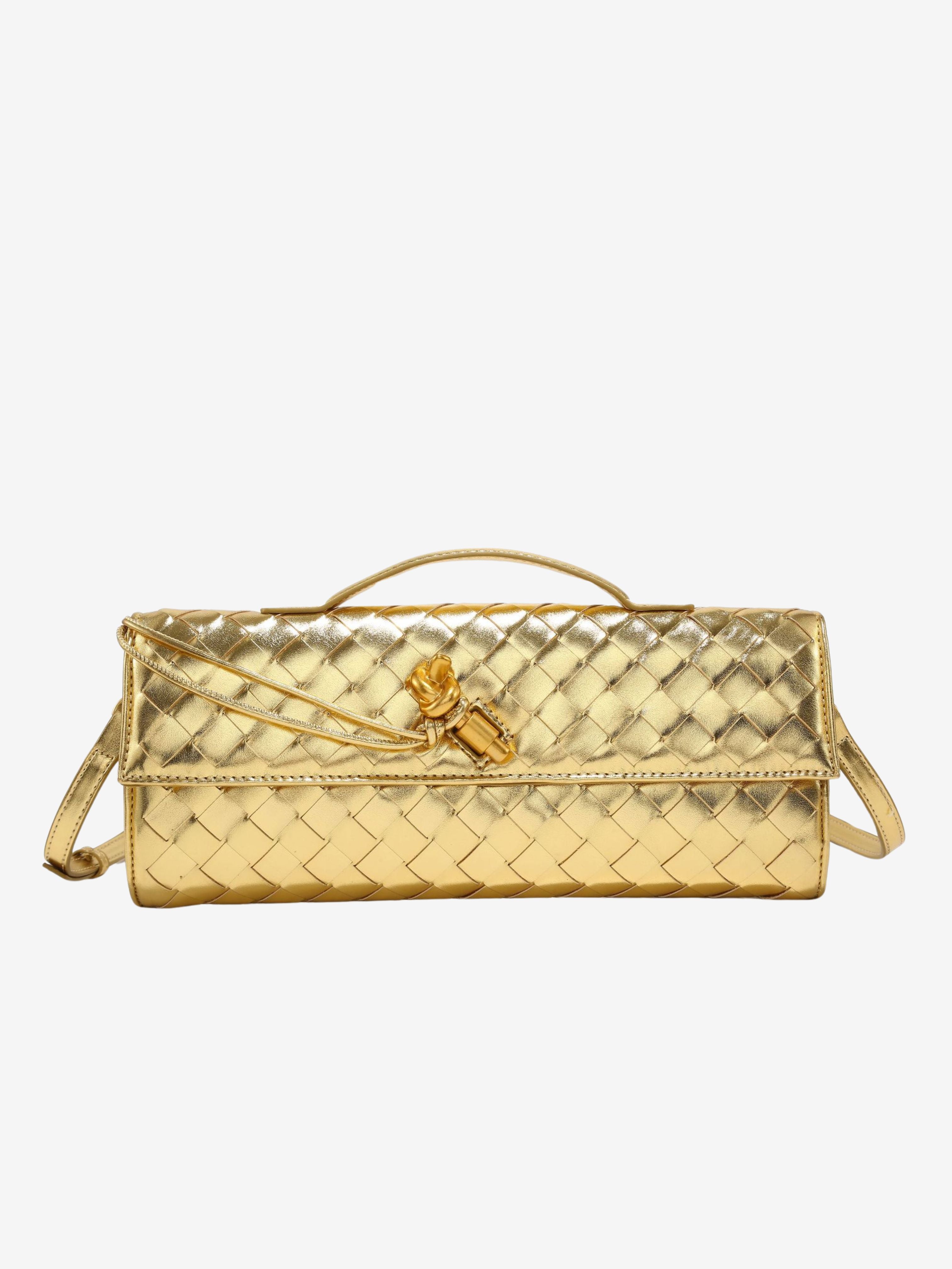 Zara Woven Clutch