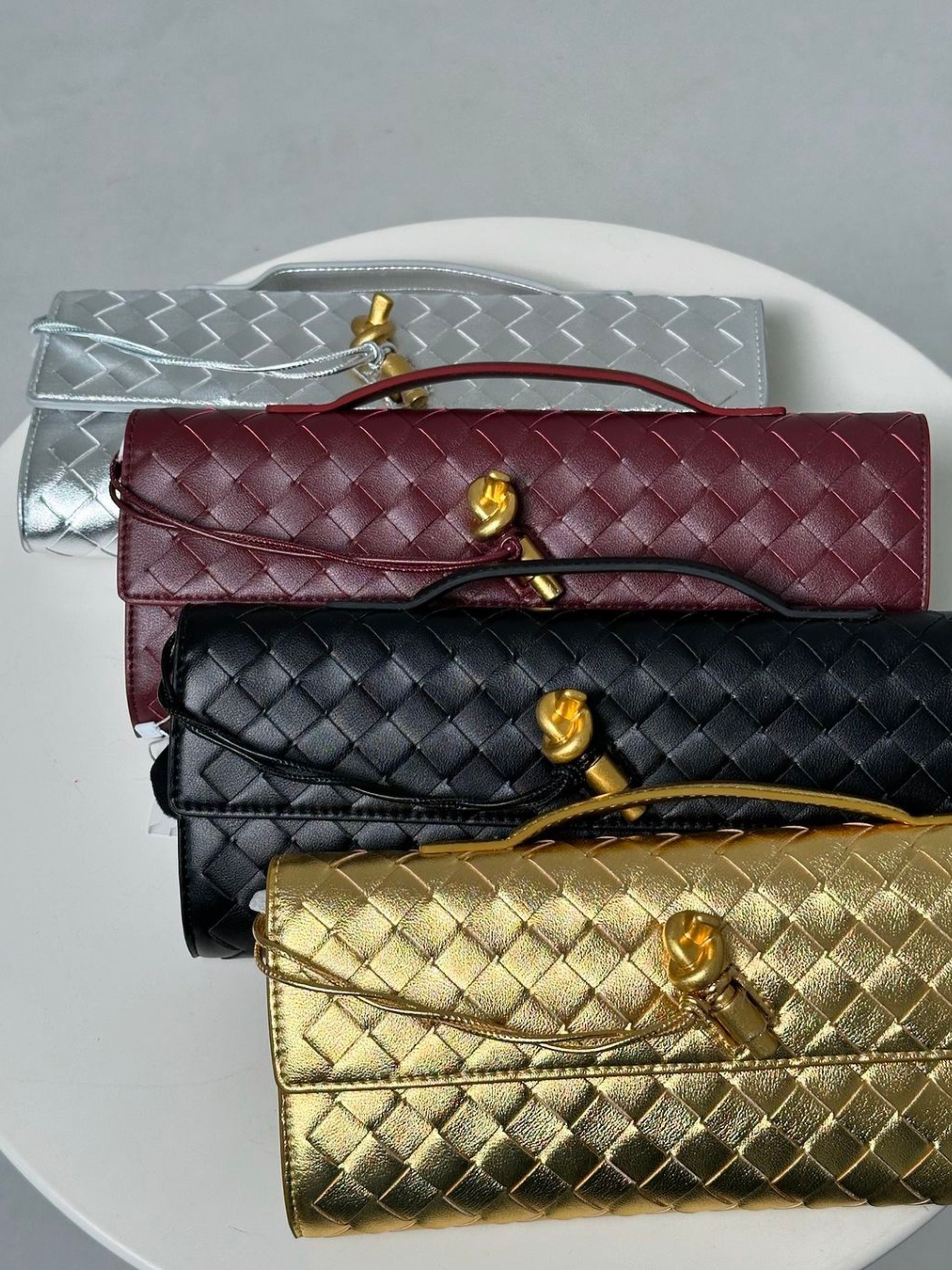 Zara Woven Clutch