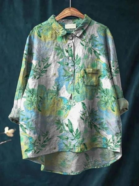 Sophia flower print blouse