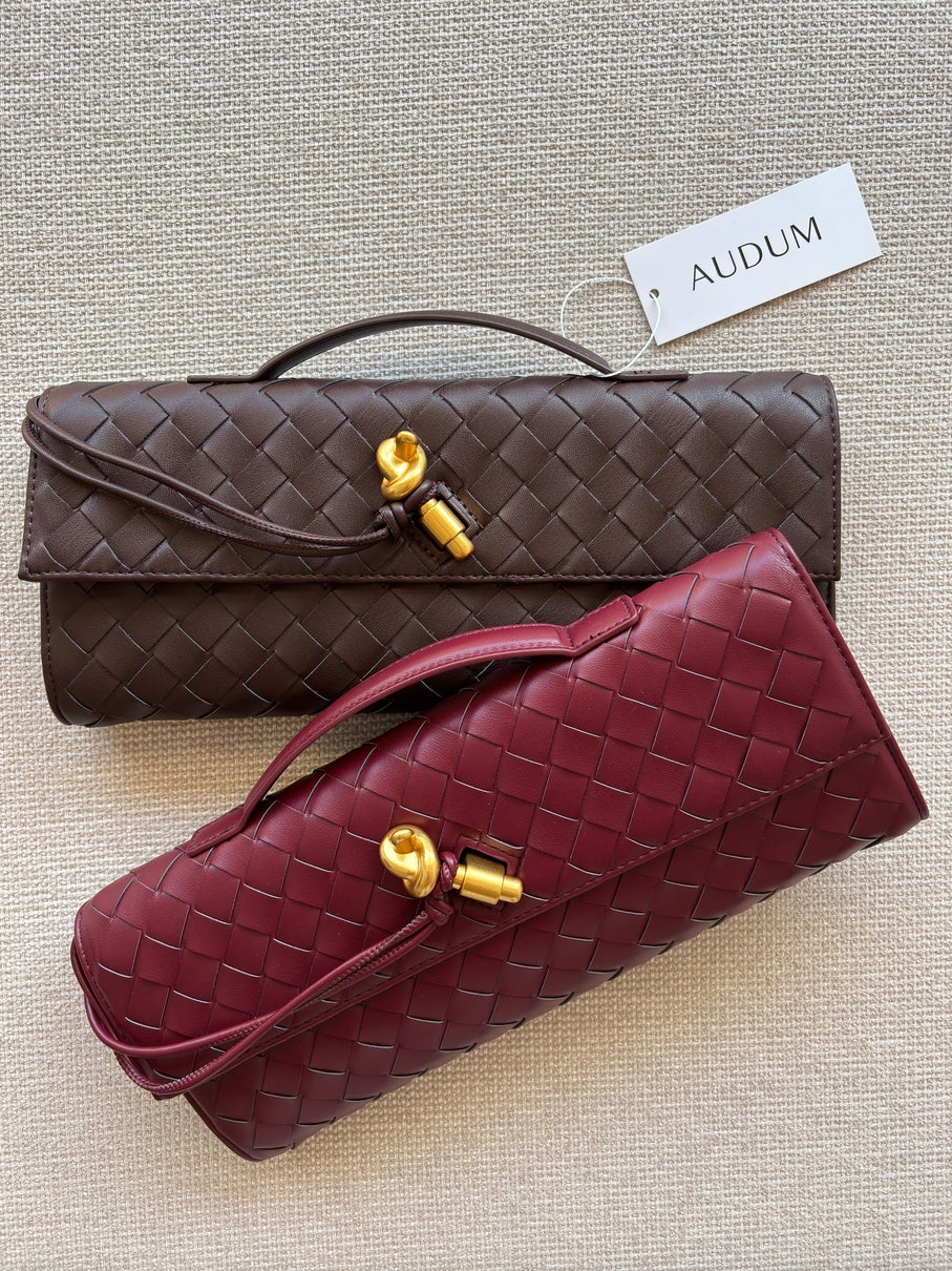 Zara Woven Clutch
