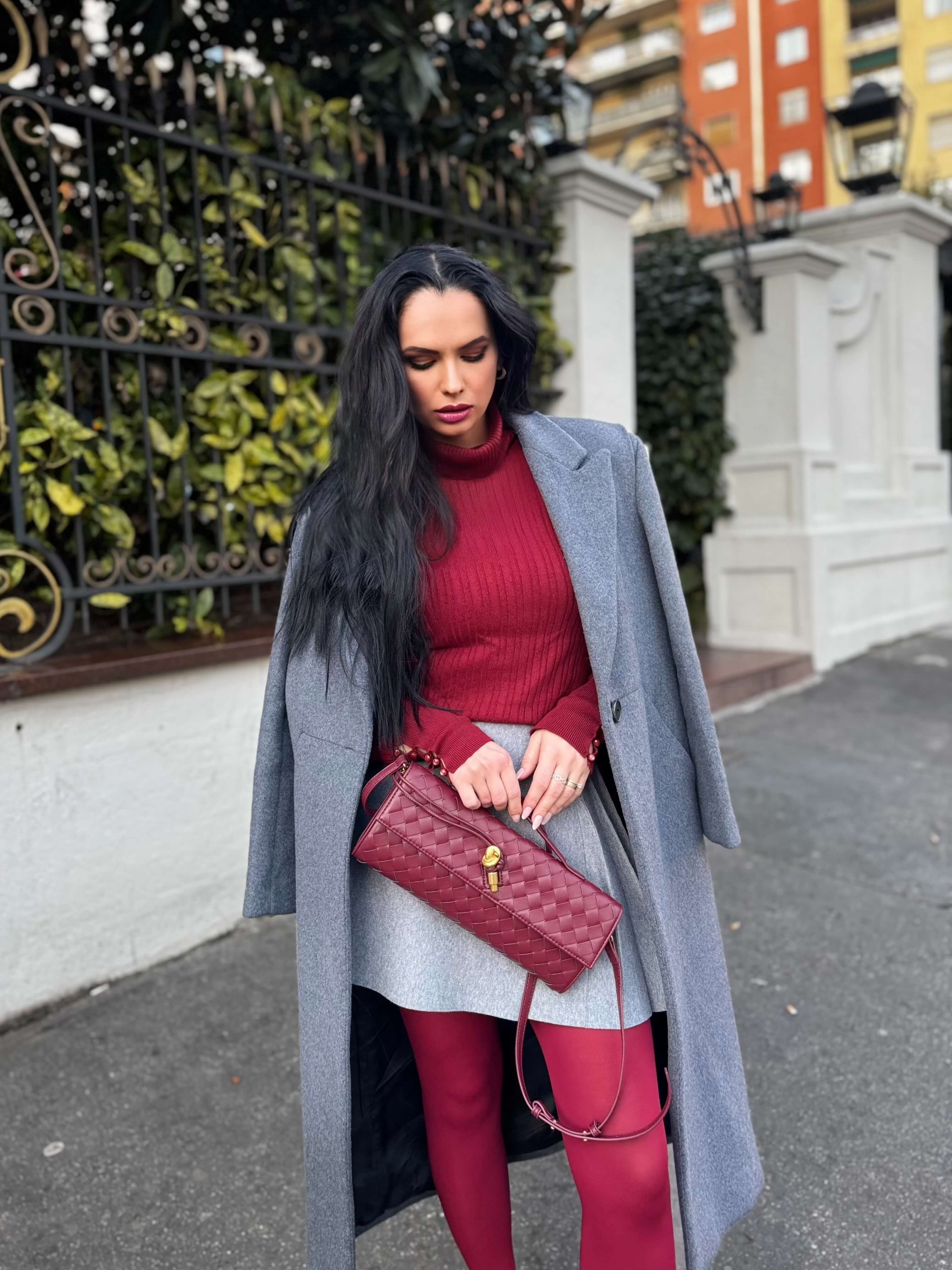 Zara Woven Clutch