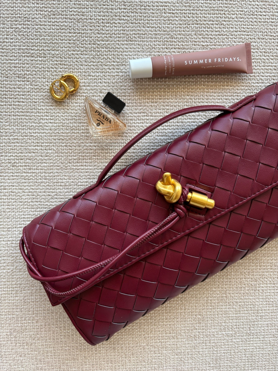 Zara Woven Clutch