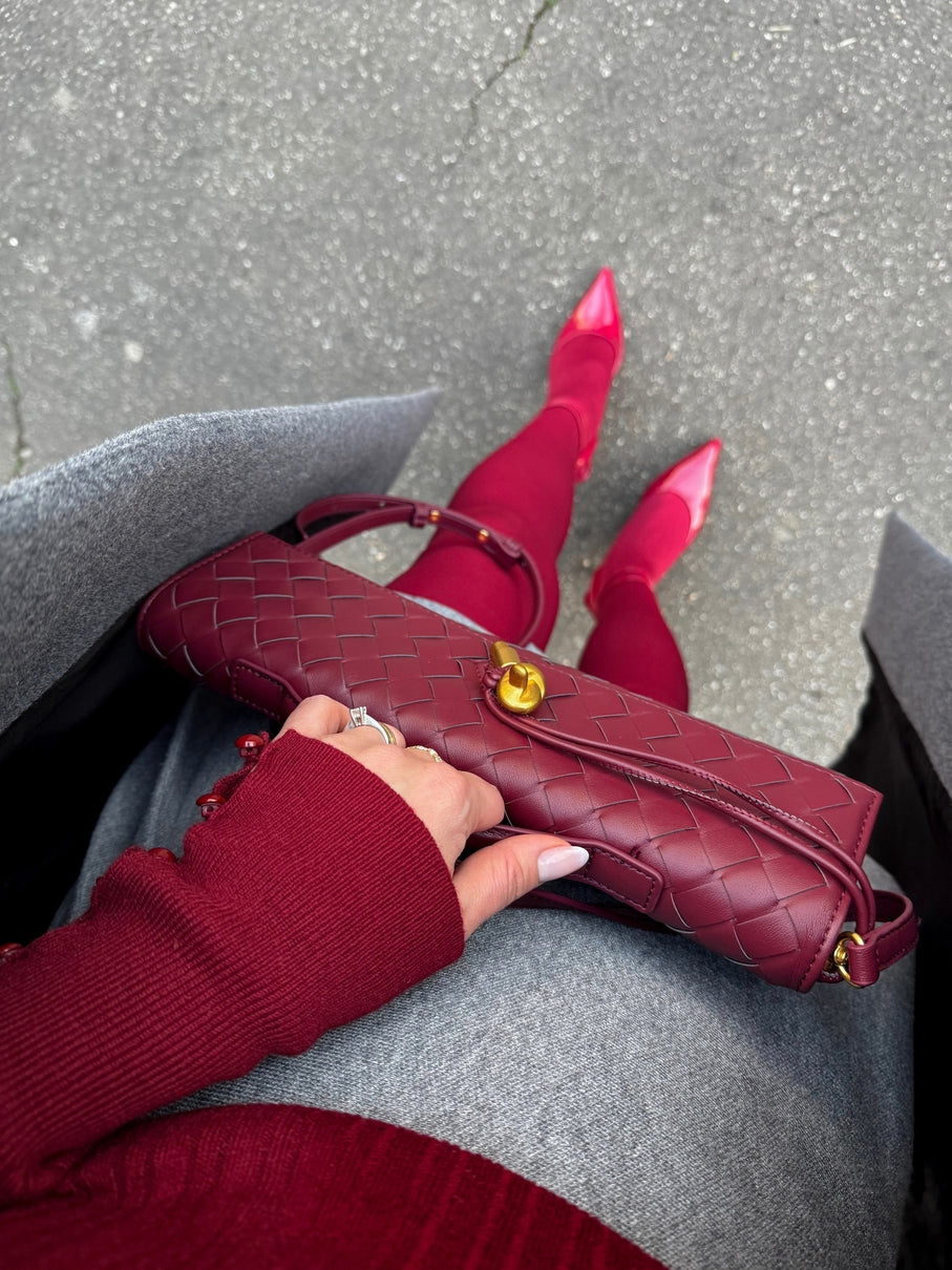Zara Woven Clutch