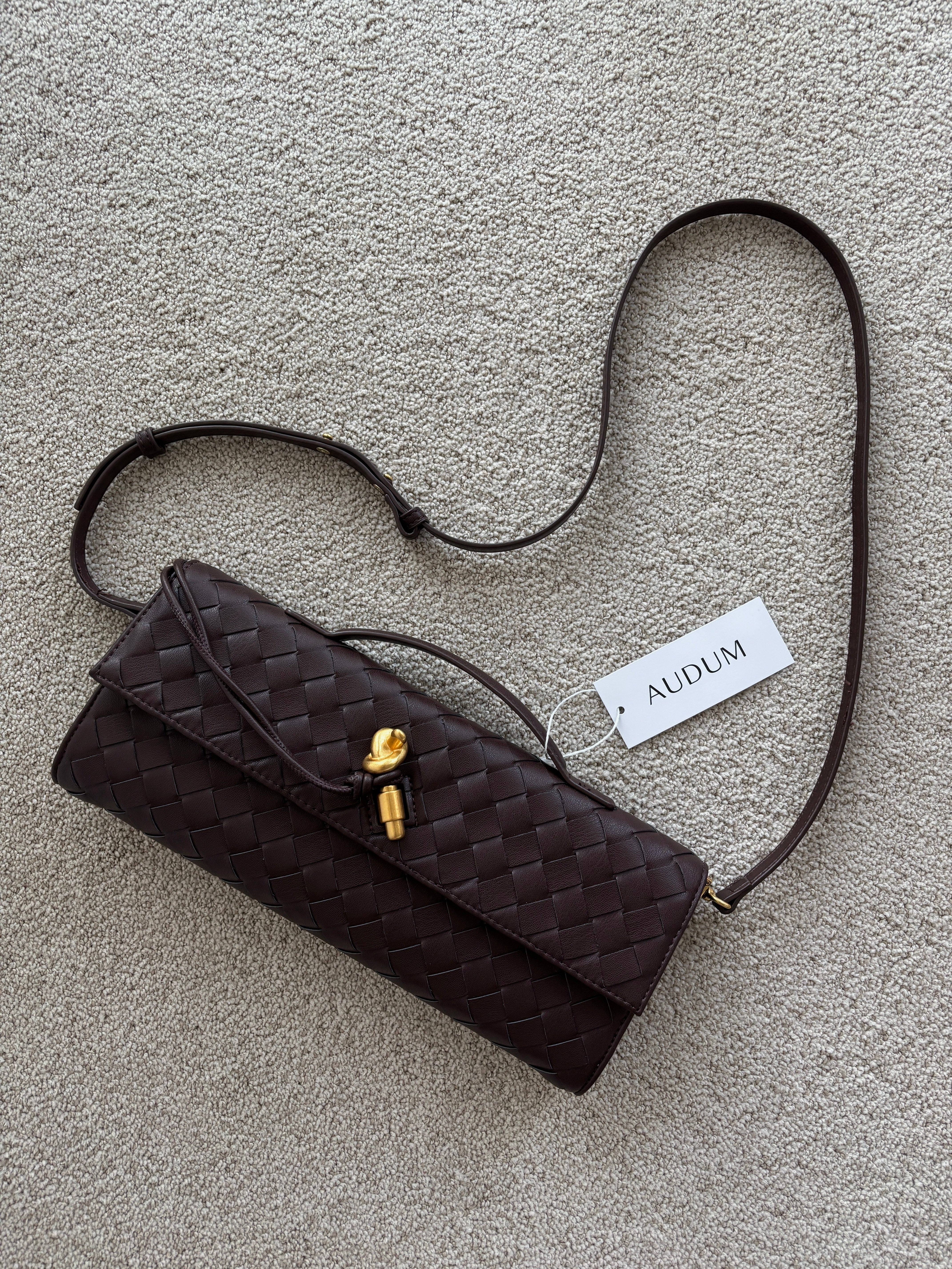 Zara Woven Clutch
