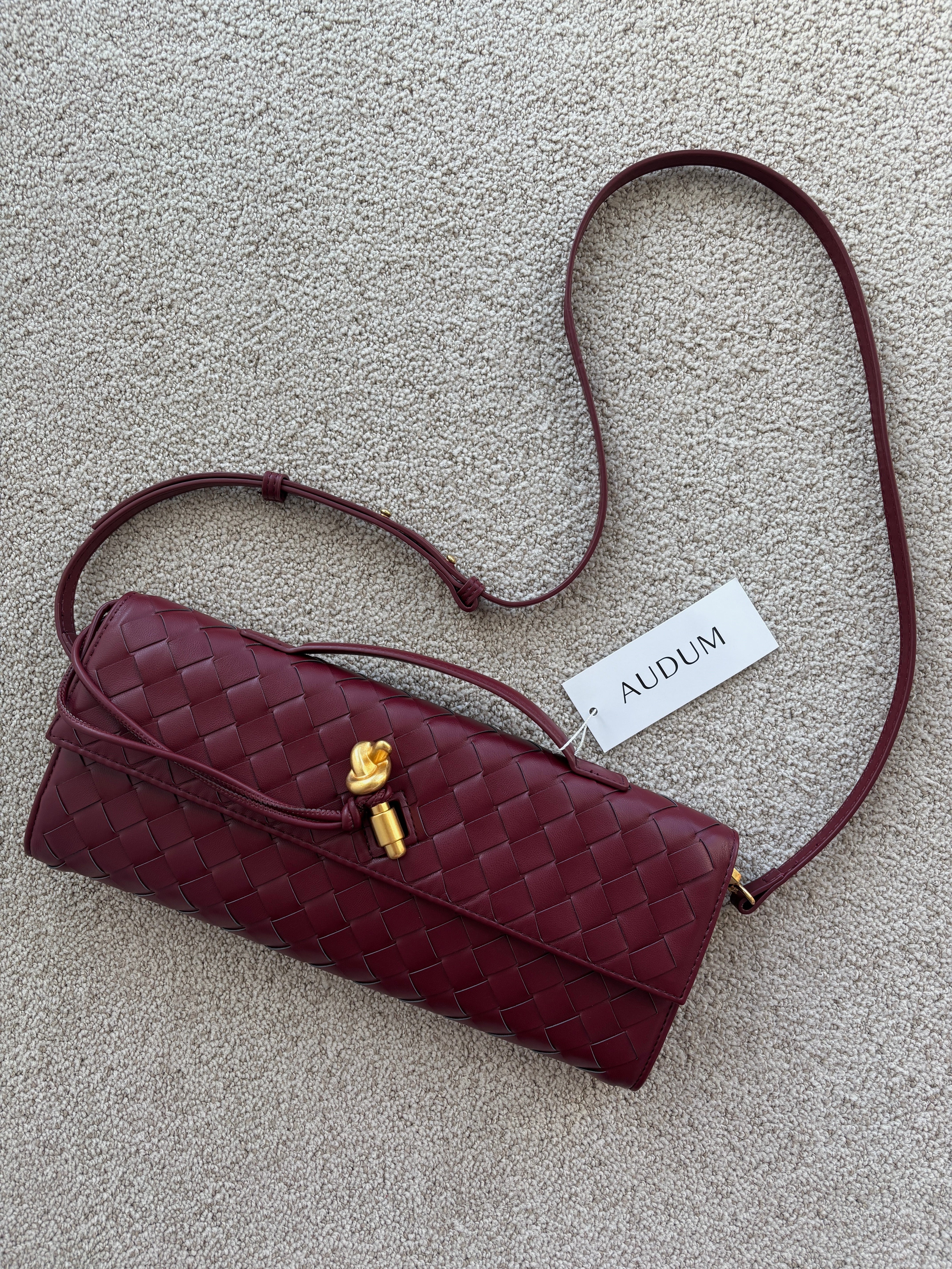 Zara Woven Clutch