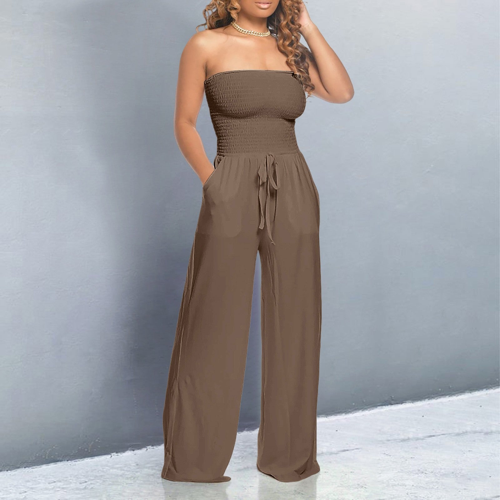 Kiki Off-Shoulder Jumpsuit