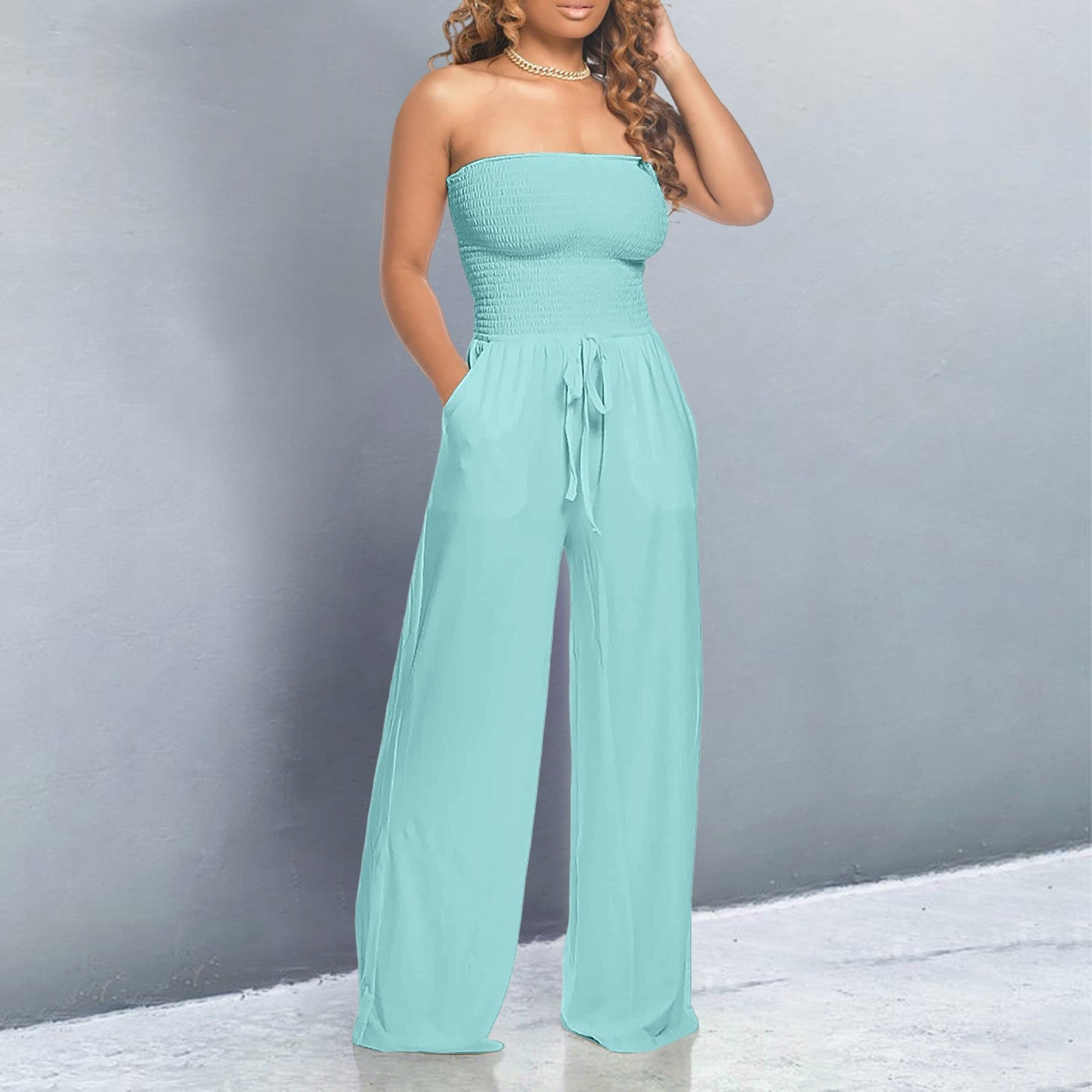 Kiki Off-Shoulder Jumpsuit