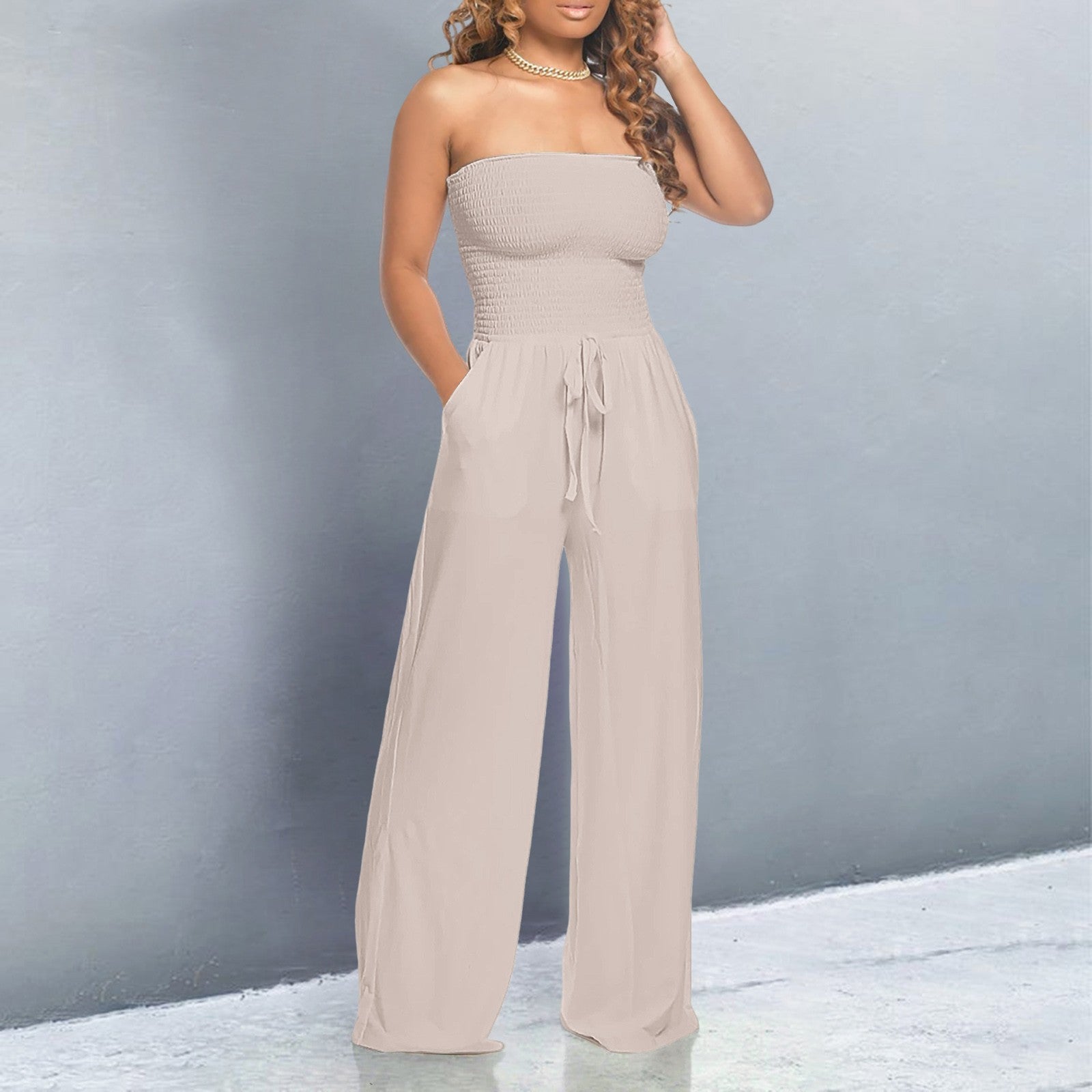 Kiki Off-Shoulder Jumpsuit