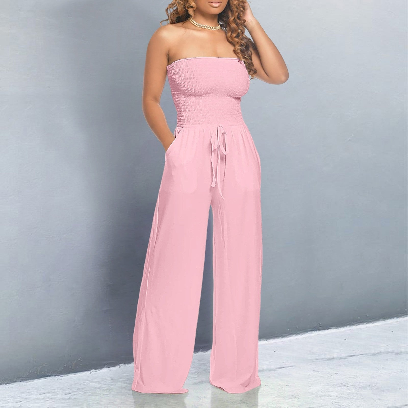 Kiki Off-Shoulder Jumpsuit